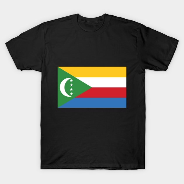 Comoros T-Shirt by Wickedcartoons